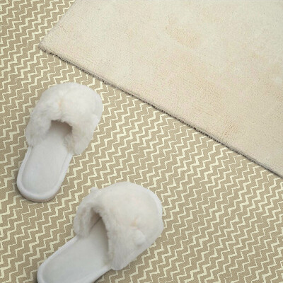 Square wall panel Zigzags on the texture background