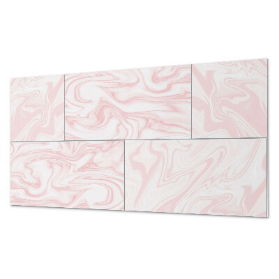 Pvc wall panel Marble pattern with waves