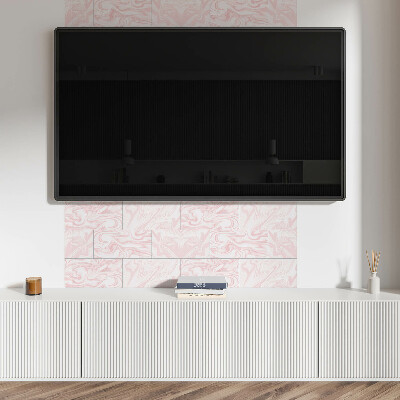 Pvc wall panel Marble pattern with waves