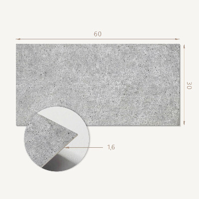 Pvc wall panel Raw concrete texture