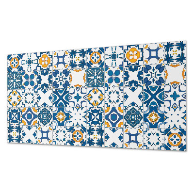 Square wall panel Mosaic patterns in the layout
