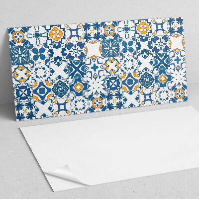 Square wall panel Mosaic patterns in the layout