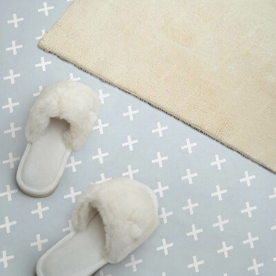 Square tv wall panel Pattern with crosses