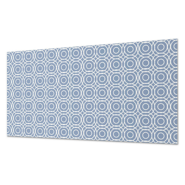 Square wall panel Geometric circle pattern