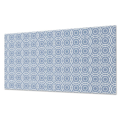 Square wall panel Geometric circle pattern