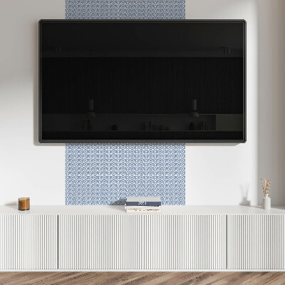 Square wall panel Geometric circle pattern