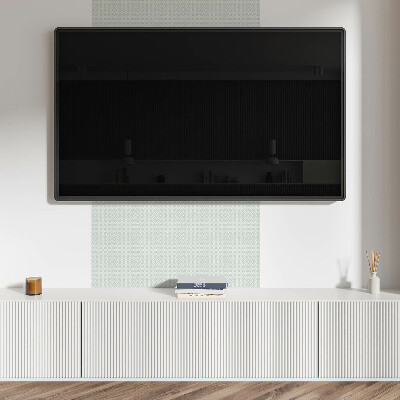 Pvc wall panel Geometric floral pattern