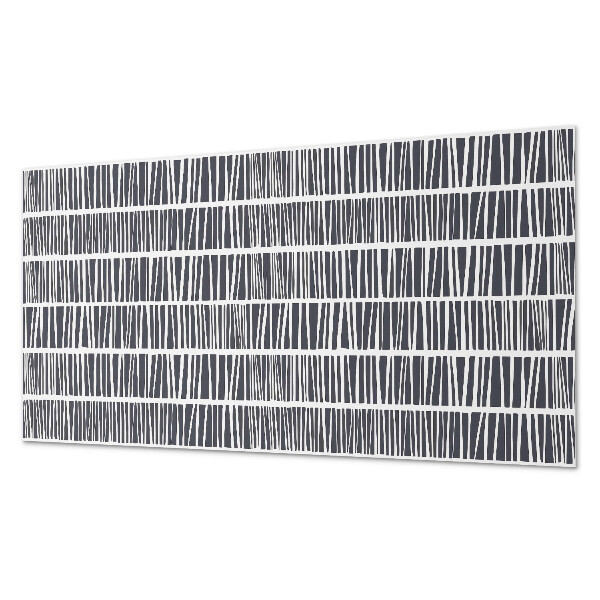 Square tv wall panel Dynamic line pattern