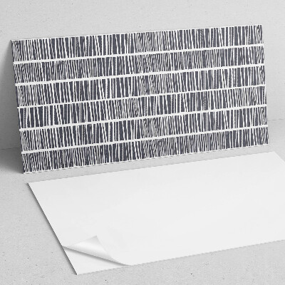 Square tv wall panel Dynamic line pattern
