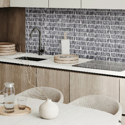 Square tv wall panel Dynamic line pattern