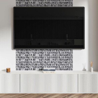 Square tv wall panel Dynamic line pattern