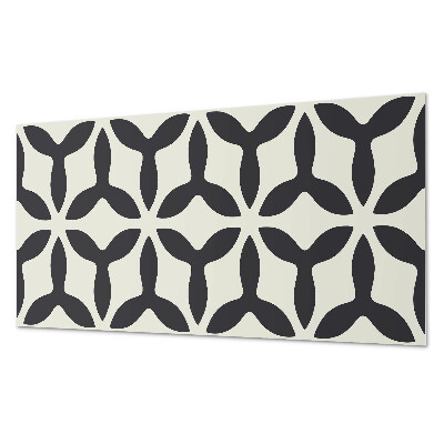 Square wall panel Stylish pattern with fins