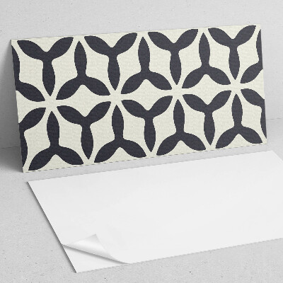 Square wall panel Stylish pattern with fins