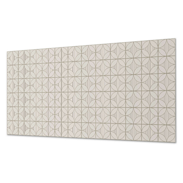 Pvc wall panel Geometric pattern with circles