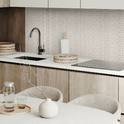 Pvc wall panel Geometric pattern with circles