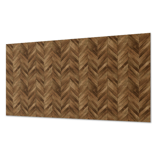 Square wall panel Herringbone board pattern