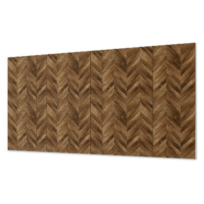 Square wall panel Herringbone board pattern