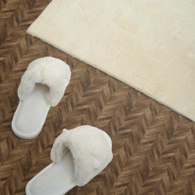 Square wall panel Herringbone board pattern