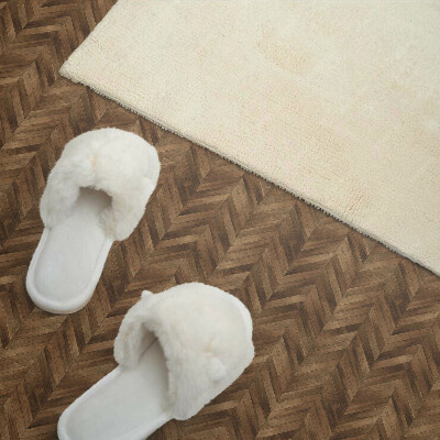 Square wall panel Herringbone board pattern