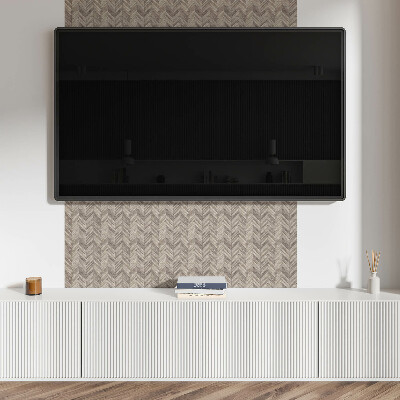 Pvc wall panel Herringbone board pattern