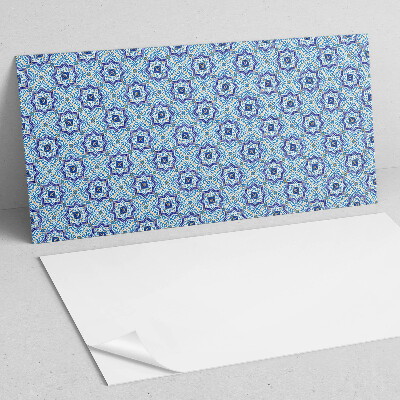 Square tv wall panel Pattern with ornamental motifs
