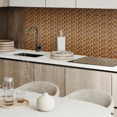 Pvc wall panel Geometric wood pattern