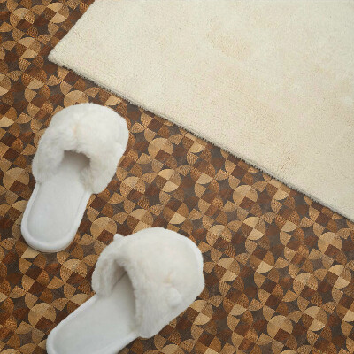 Pvc wall panel Geometric wood pattern