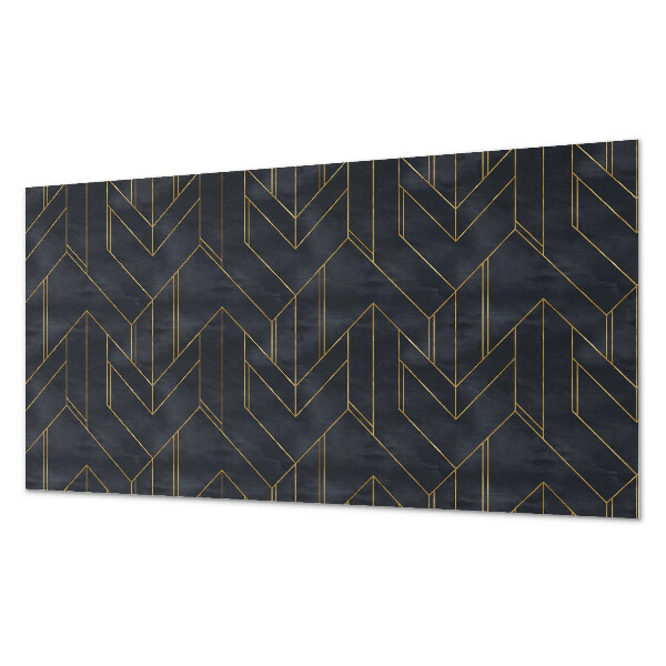Square wall panel Geometry of lines and shapes