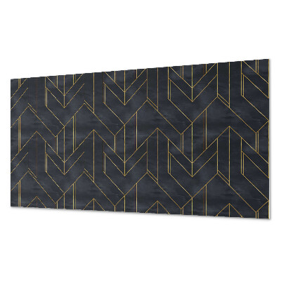 Square wall panel Geometry of lines and shapes