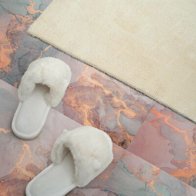Square tv wall panel Abstract resin pattern