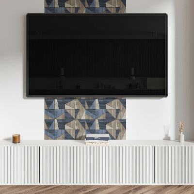 Pvc wall panel Abstract geometric pattern