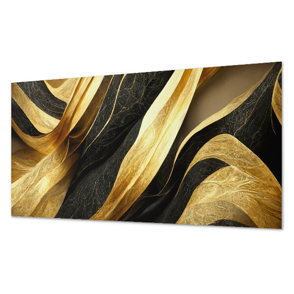 Square tv wall panel Waves of textures and patterns