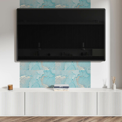 Pvc wall panel Abstract fluid pattern