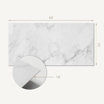 Square tv wall panel Marble surface pattern