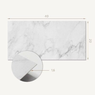 Square tv wall panel Marble surface pattern