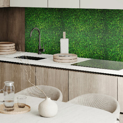 Square wall panel A dense wall of leaves