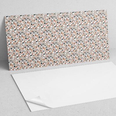 Square tv wall panel Abstract organic pattern