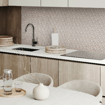 Square tv wall panel Abstract organic pattern