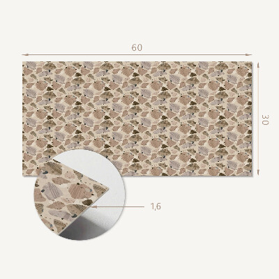 Square wall panel Abstract geometric pattern