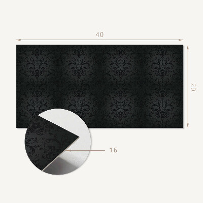 Pvc wall panel Elegant plant pattern