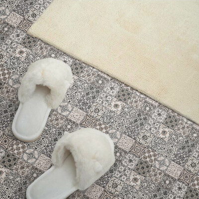 Square wall panel Mosaic patterns on the background