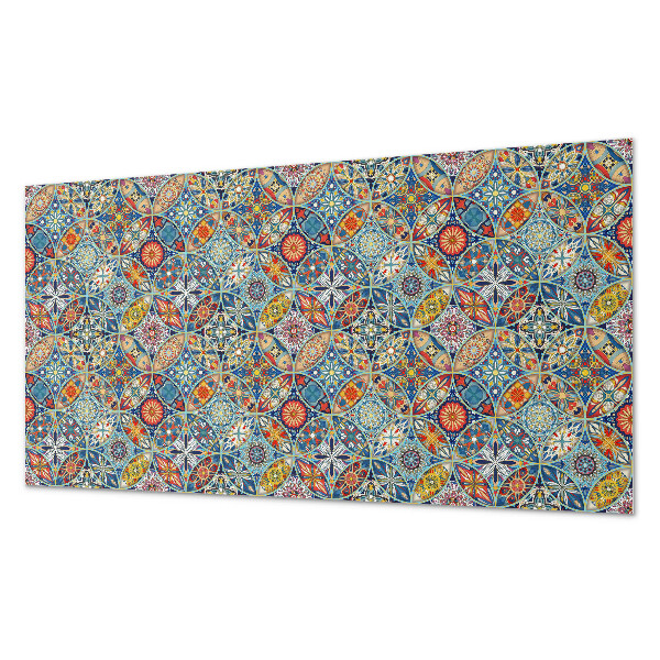 Pvc wall panel Multicolored mandala pattern