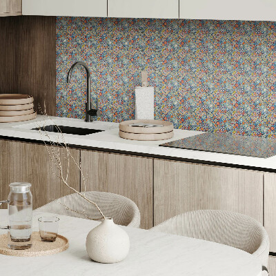 Pvc wall panel Multicolored mandala pattern