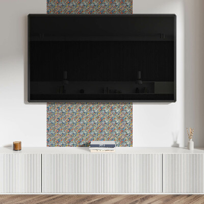 Pvc wall panel Multicolored mandala pattern