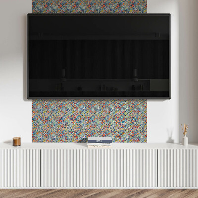 Pvc wall panel Multicolored mandala pattern
