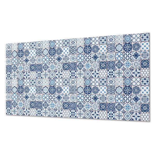 Square tv wall panel Checkered mosaic patterns