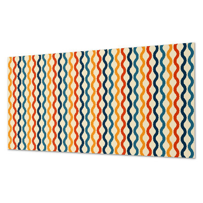 Pvc wall panel Waves in a rhythmic pattern