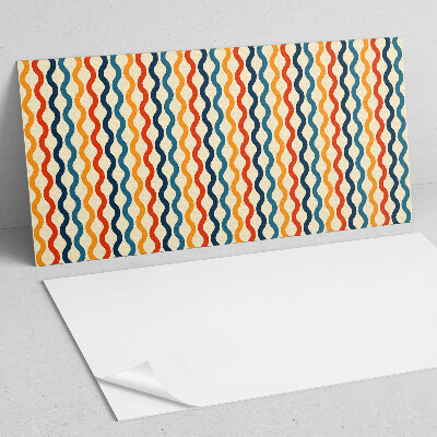 Pvc wall panel Waves in a rhythmic pattern