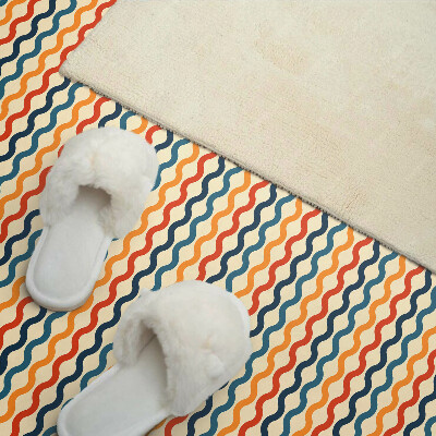 Pvc wall panel Waves in a rhythmic pattern