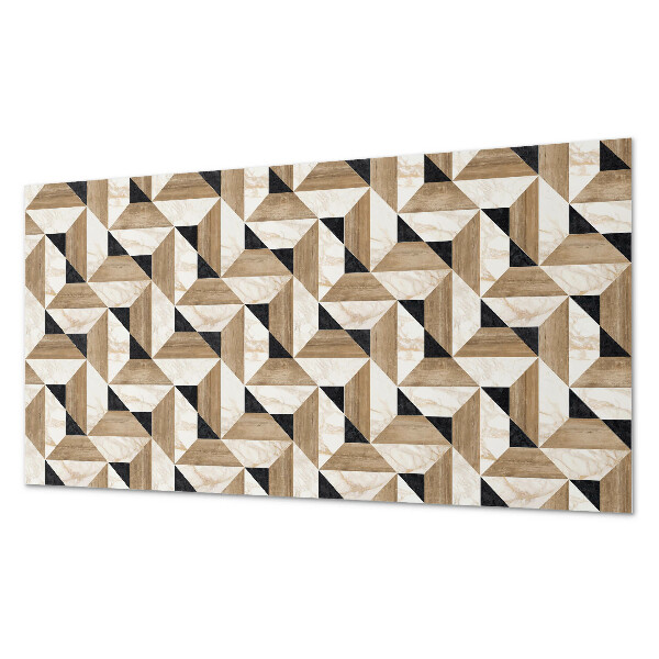 Pvc wall panel Geometric triangle pattern